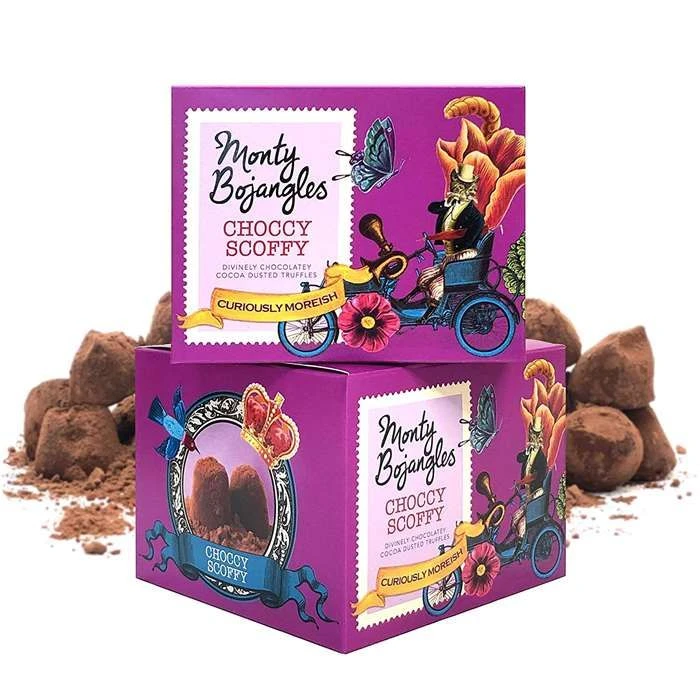 Monty Bojangles Schokoladentrüffel - Schokolade 150 G GBMON0101 by Monty Bojangles color Svart