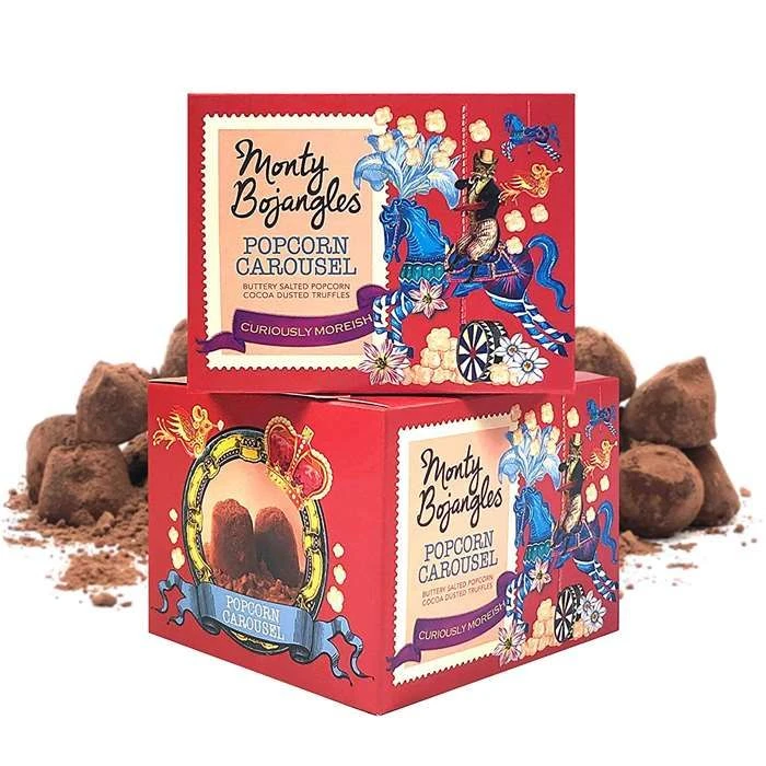 Monty Bojangles Schokoladentrüffel - Popcorn 150 G GBMON0109 by Monty Bojangles color Svart