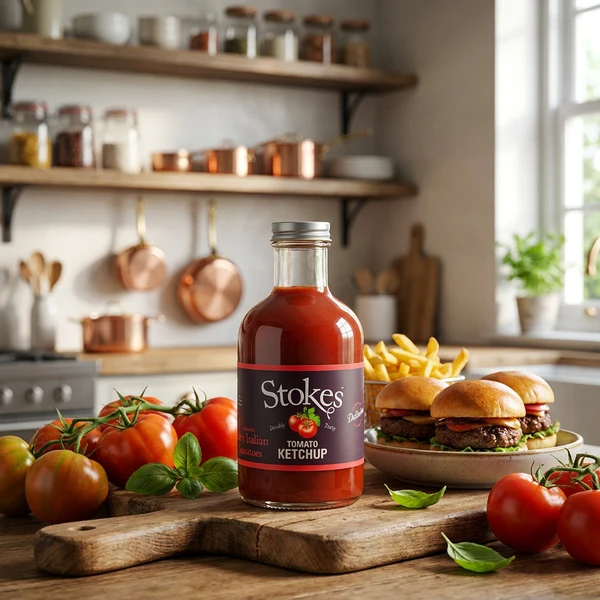 Stokes - Tomatenketchup 580 g GBESS0502 by Stokes color Svart
