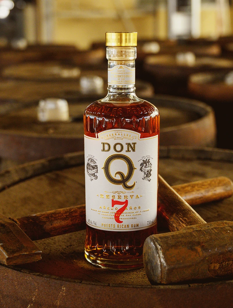 Don Q Reserva 7 YO Geschenkbox mit 2 Gläsern DQ008-1 by DonQ color Svart