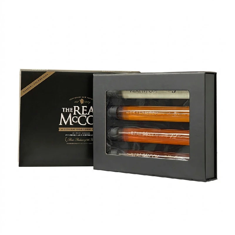 Das echte McCoy Verkostungsset Trm06 by REAL color Svart