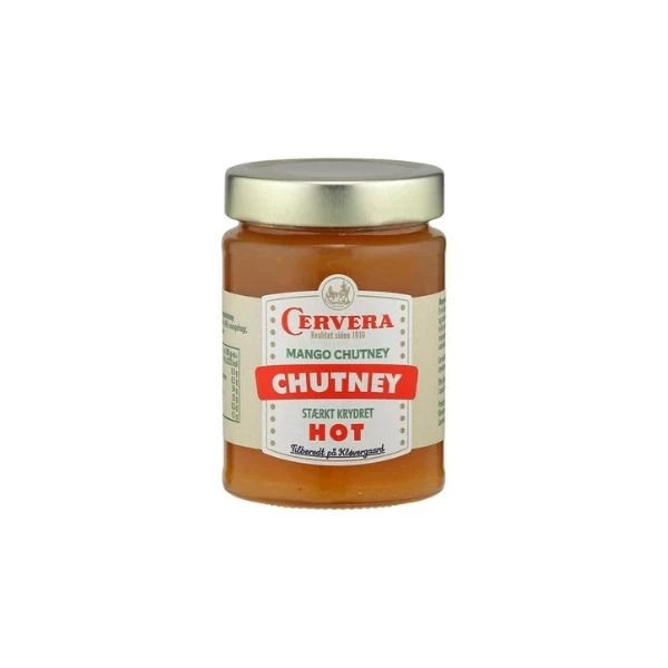Mango Chutney Scharf - 350 g 11538 by CERVERA color Svart