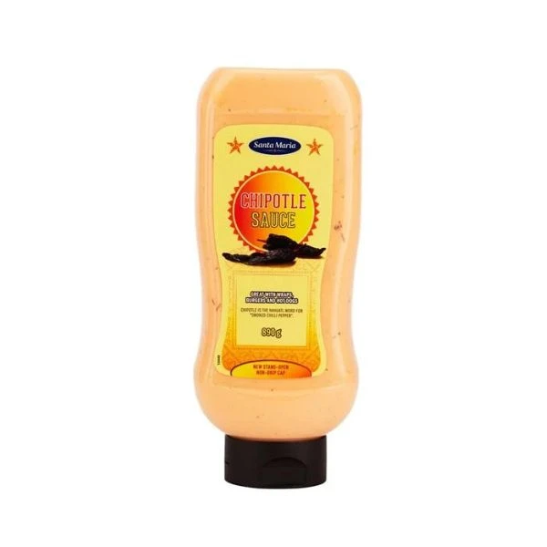 Chipotle Sauce 890 g 215862 by Santa Maria color Svart