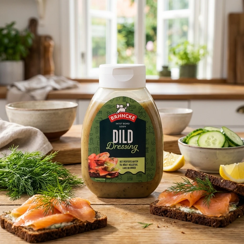 Bähncke Dill-Dressing 300 g 236890 by BÄHNCKE color Svart