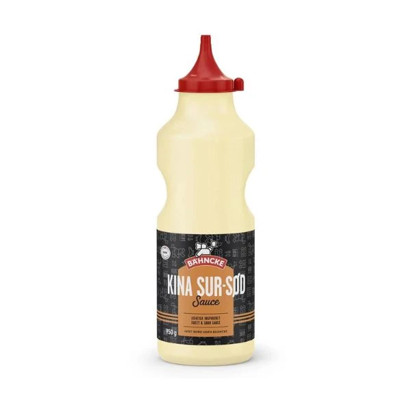 Bähncke Süß-Sauer Sauce – FL 1 kg 2534 by BÄHNCKE color Svart