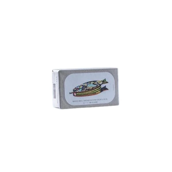 Kleine geräucherte Sardinen in Olivenöl 90 g 352203 by José Gourmet color Svart