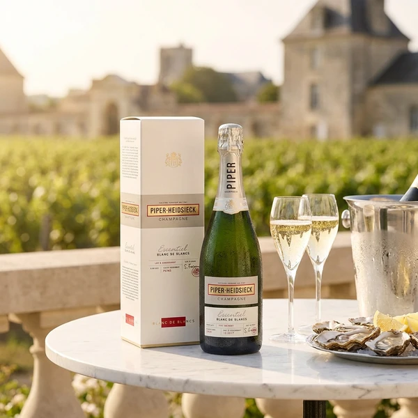Piper-Heidsieck Essentiel Blanc De Blancs Champagner 75 cl 993209 by PIPERHEIDS color Svart