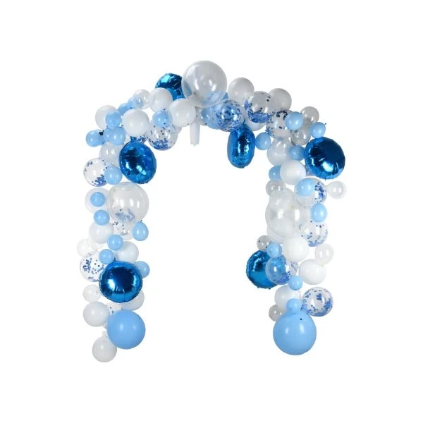 Ballonbogen 122-tlg. Blau 491021500 by Koop color Blauw