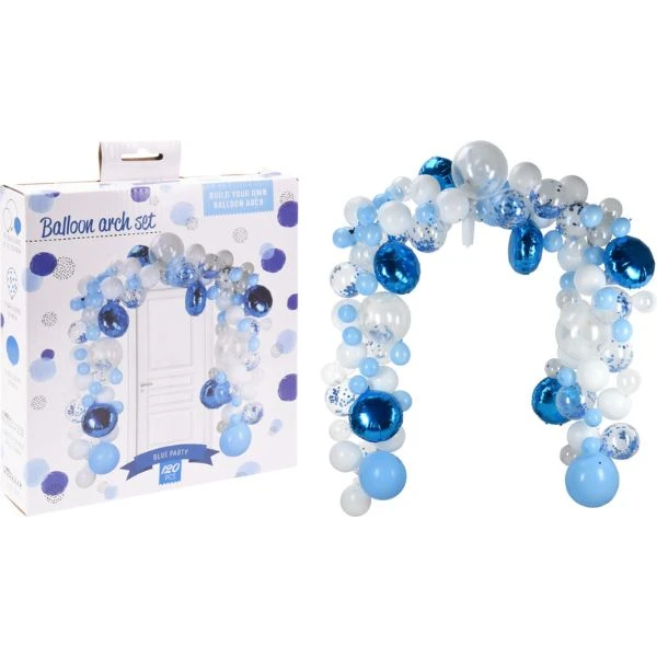 Ballonbogen 122-tlg. Blau 491021500 by Koop color Blauw
