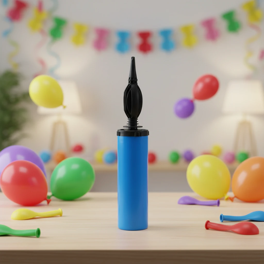 Ballonpumpe 285 mm – Farblich sortiert 491021530 by Koop color Svart