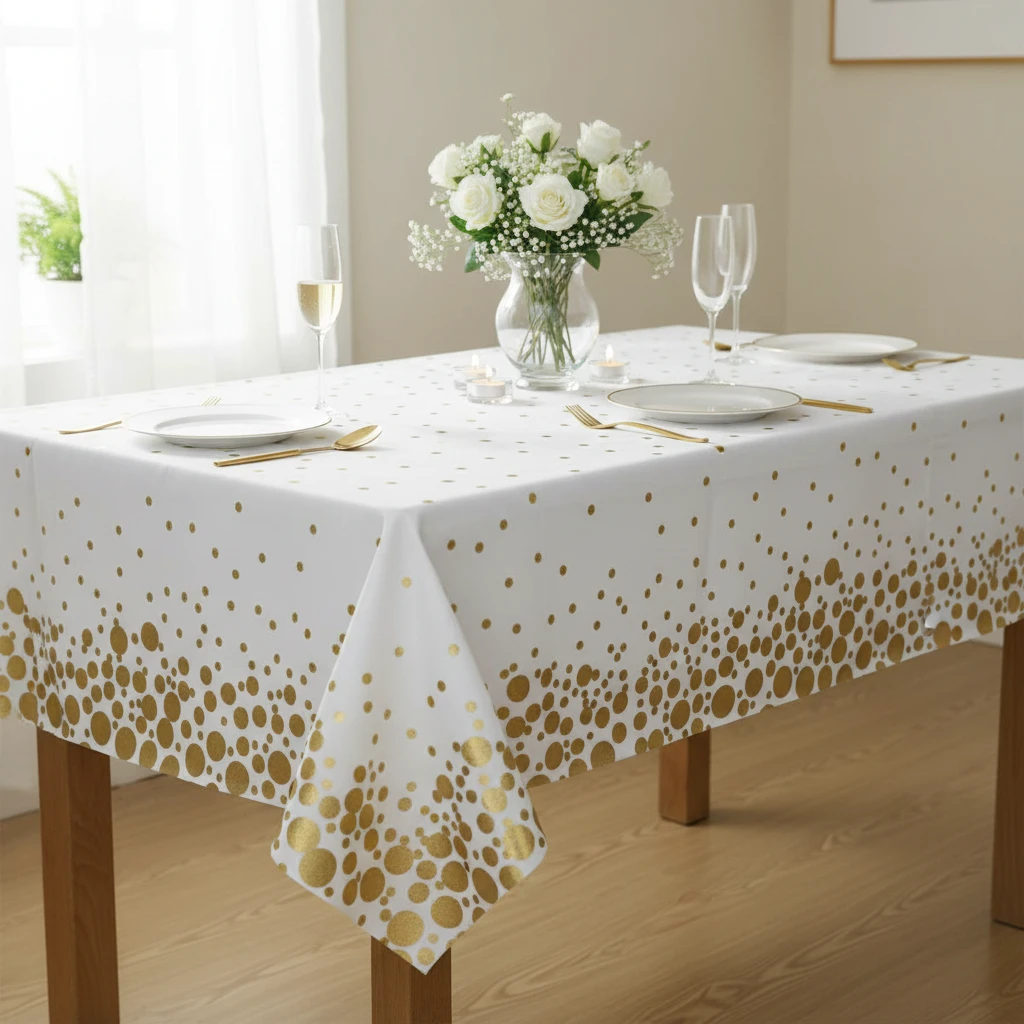 Tischdecke 130x220 cm Gold 491021680 by Koop color Goud