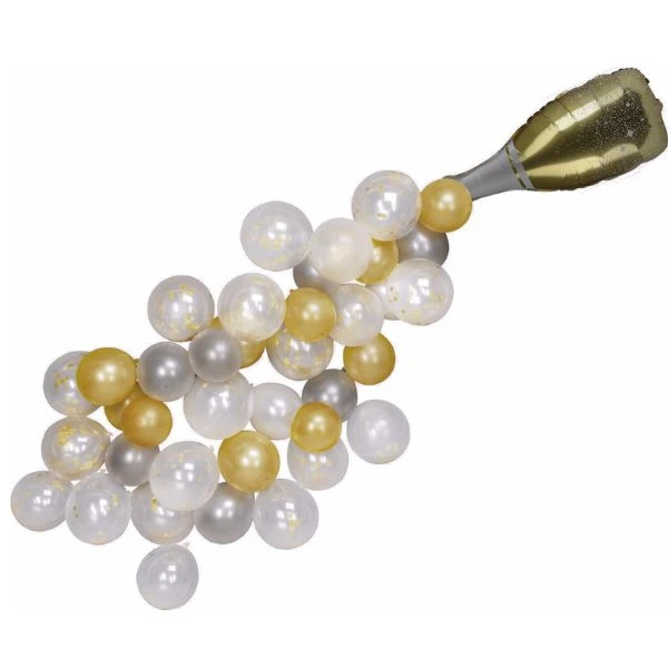 Ballon-Set Champagnerblasen in Gold 491021880 by Koop color Goud