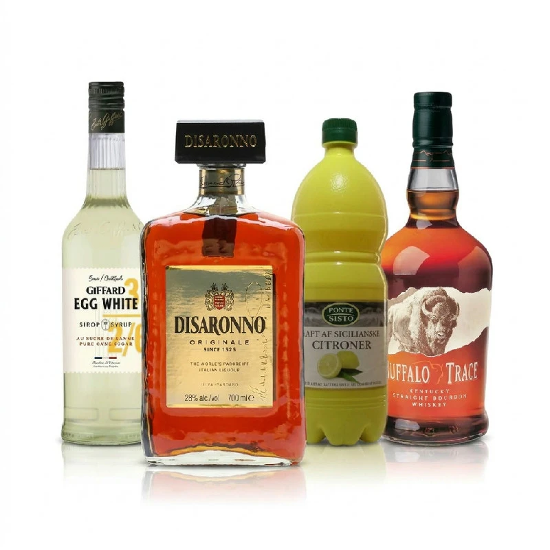 Amaretto Whiskey Sour - DrinksPaket DDSKpakke25 by Barlife color Svart