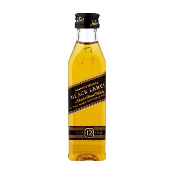 Johnnie Walker Black Label 5cl 56099 by JOHNNIEWAL color Svart