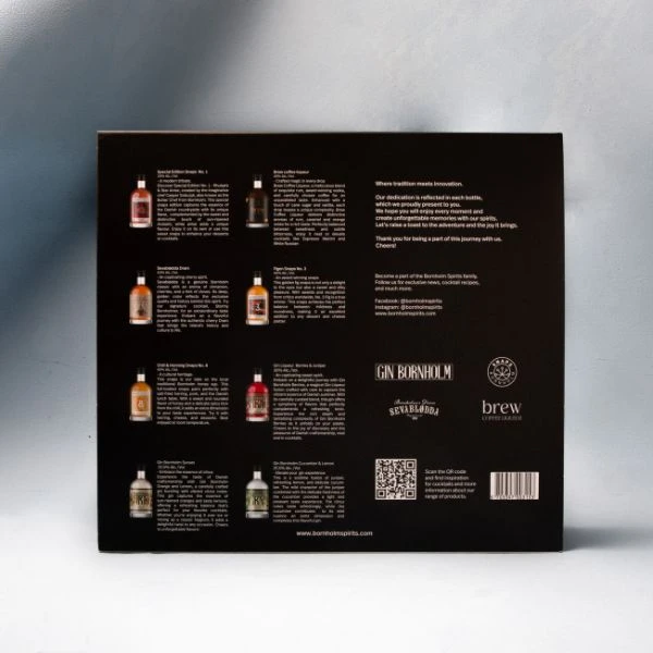Bornholm Snaps Geschenkset No. 4 8x5 CL 1003737 by SNAPSBORNH color Svart