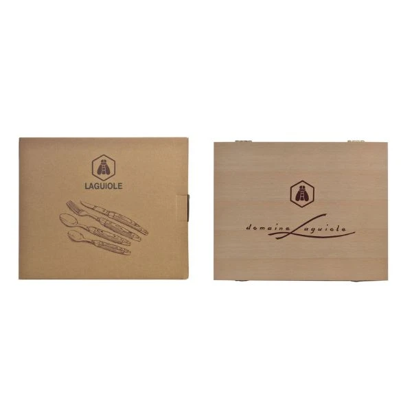 Laguiole Besteckset 16-teilig 40269071 by Laguiole color Svart
