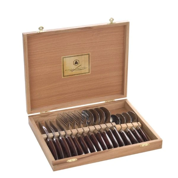 Laguiole Besteckset 16-teilig 40269071 by Laguiole color Svart