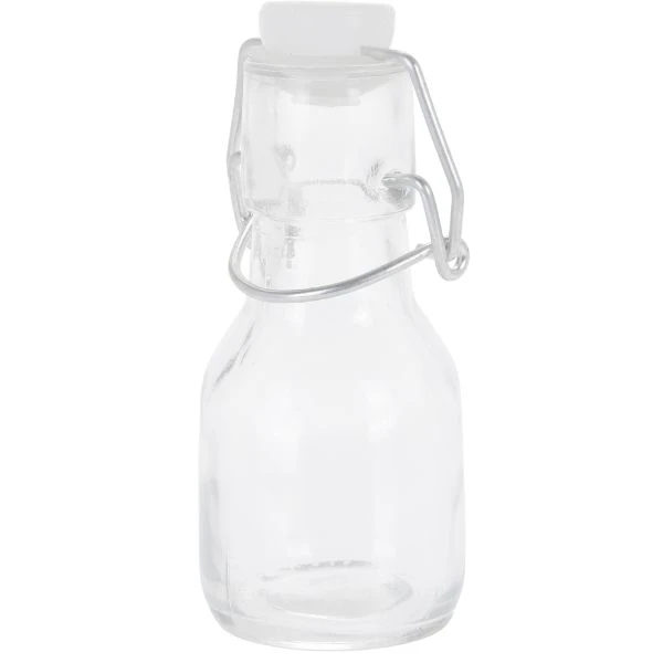 Glasflasche mit Bügelverschluss 250ml CD1001700 by Koop color Helder
