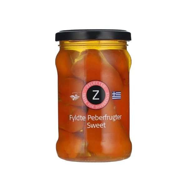 Gefüllte Paprika Sweet Zelected 270g 12256 by Zelected color Svart