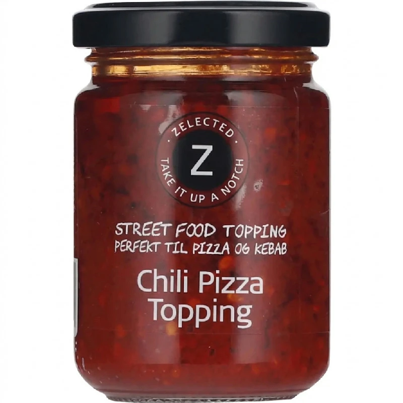 Chili Pizza Topping 120 g Zelected 70051 by Zelected color Svart
