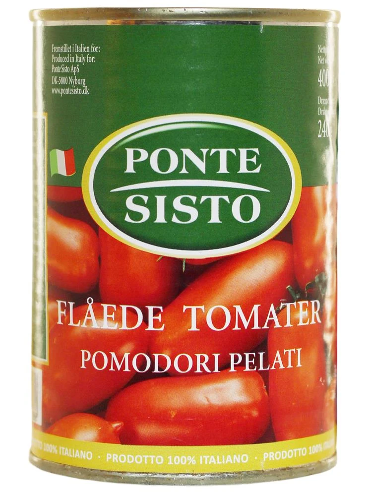 Geschälte Tomaten Easy Open DS (400 G) 91919 by Ponte Sisto color Svart