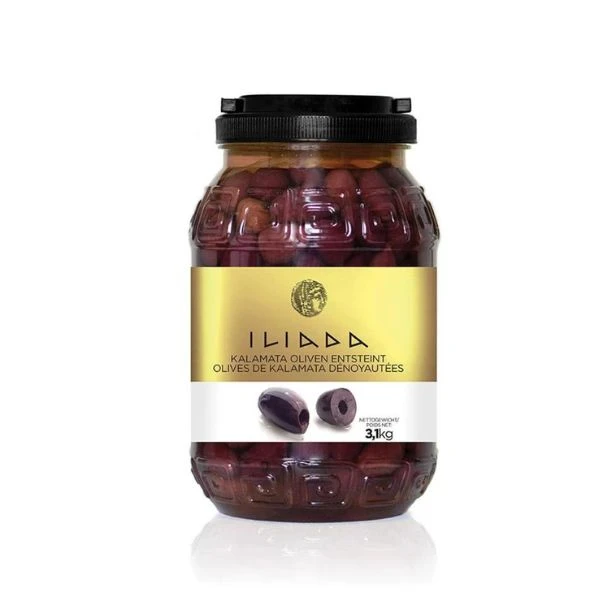 Kalamata Oliven ohne Stein (3,1 kg) 269526 by Iliada color Svart