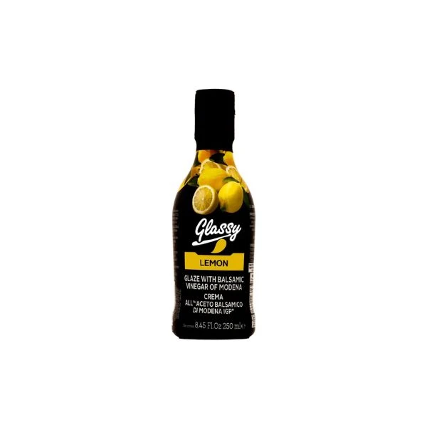 Balsamico-Glaze Zitrone FL (250 ML) 296396 by Glassy color Svart