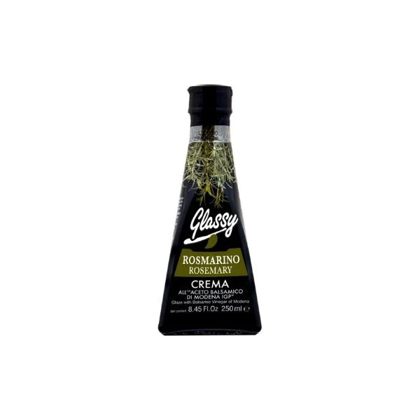 Balsamico-Glace Rosmarin FL 250 ml 316319 by Glassy color Svart