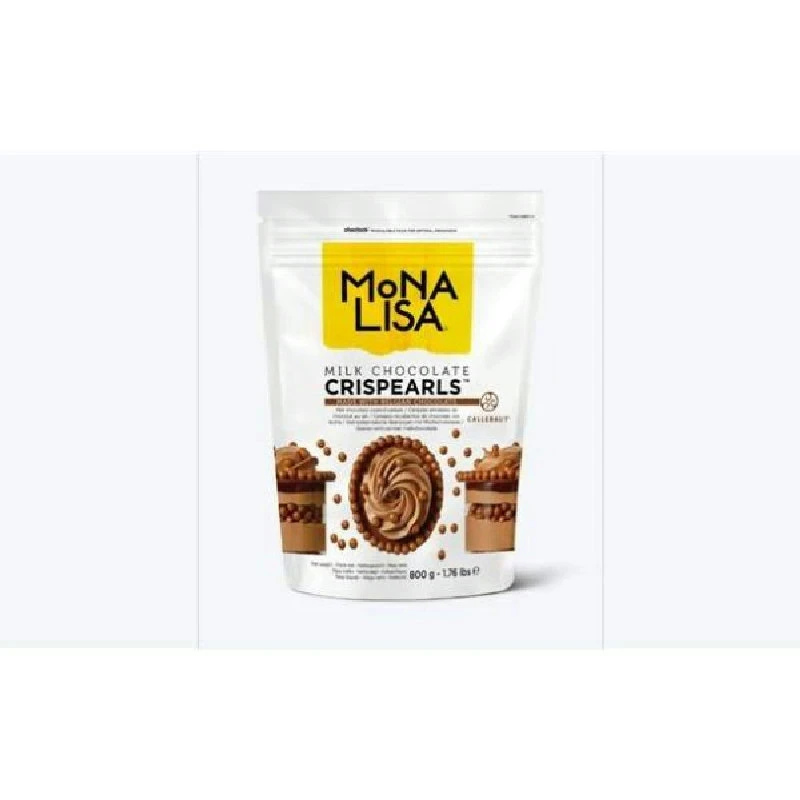 Crispearls mit Vollmilchschokolade PS (800 g) 312558 by Mona Lisa color Svart