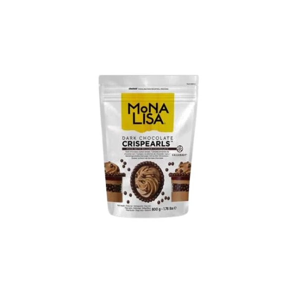 Crispearls Dunkle Schokolade PS (800 g) 312556 by Mona Lisa color Svart