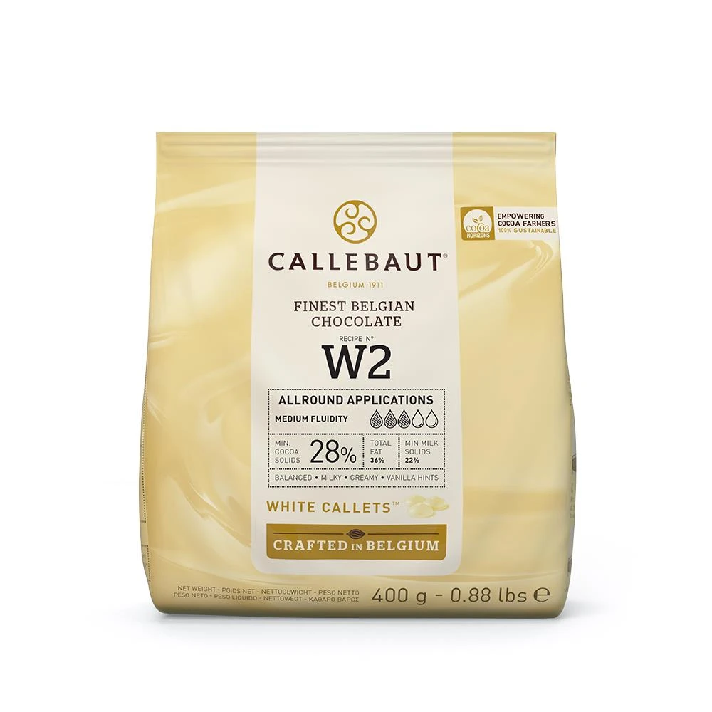 Weißer Schokoladenüberzug PS (400 g) 307724 by Barry Callebaut color Svart