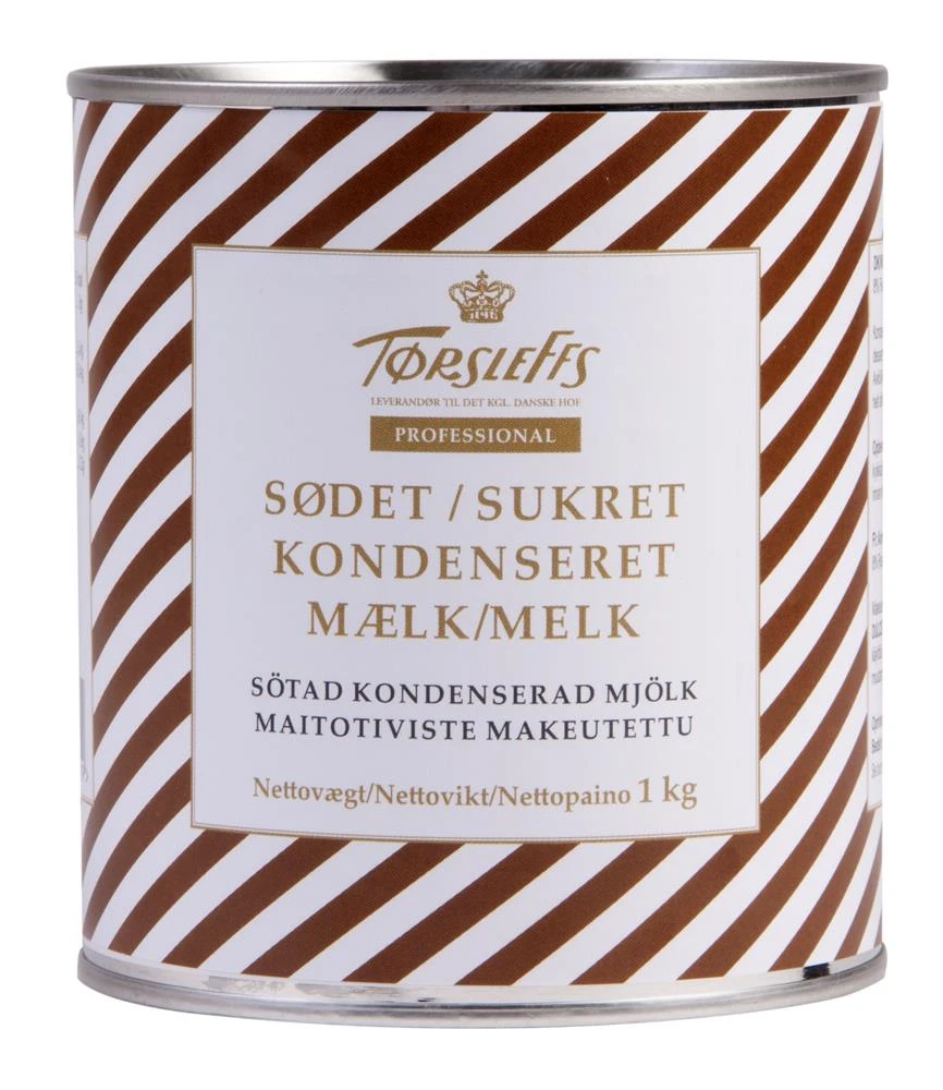 Gezuckerte Kondensmilch Dose (1 kg) 255922 by TØRSLEFF color Svart