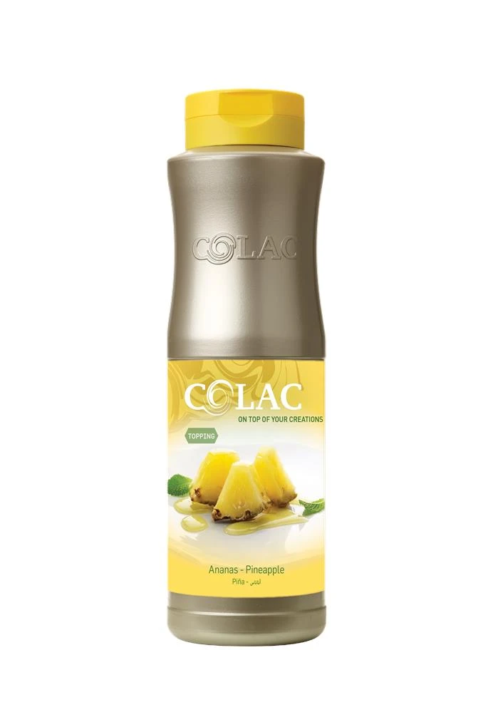 Ananas Topping Flasche (1 kg) 319163 by Carefood color Svart