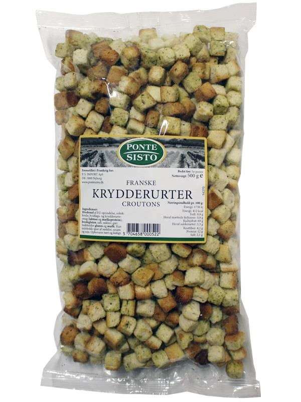 Croutons Französische Kräuter PS (500 G) 133014 by Ponte Sisto color Svart