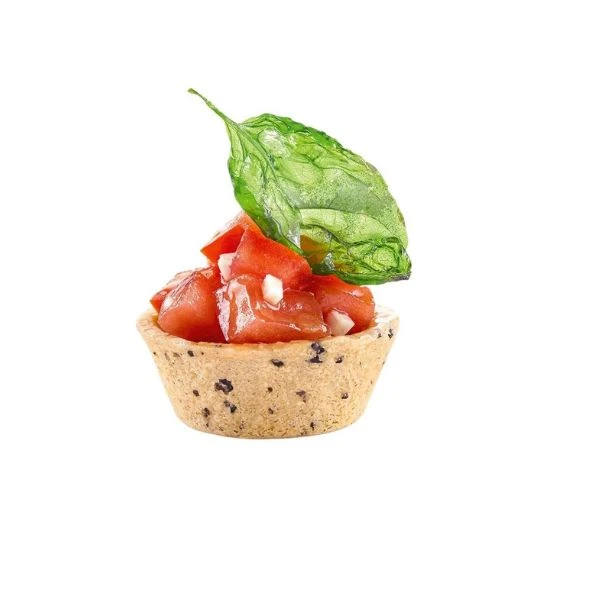 Mini-Tartelettes mit Oliven & Rosmarin 32 Stk. 96129 by Hug color Svart