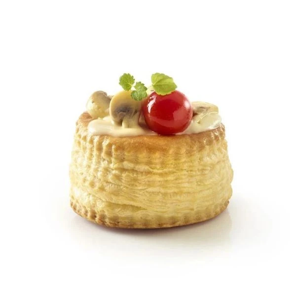 Blätterteigpasteten Ø7 cm H4,5 cm (24x25 g) 352494 by Pidy color Svart