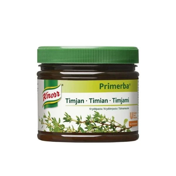 Würzpaste mit Thymian GL (340 g) 255078 by KNORR color Svart
