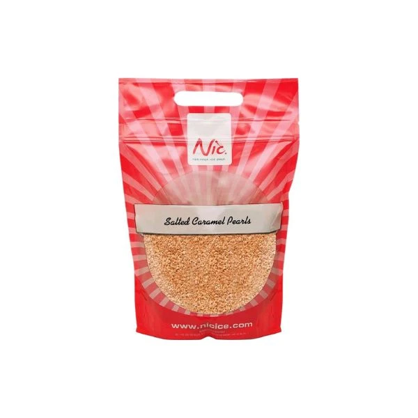 Salzkaramell Crunch Streusel BT 1 kg 250630 by NIC color Svart