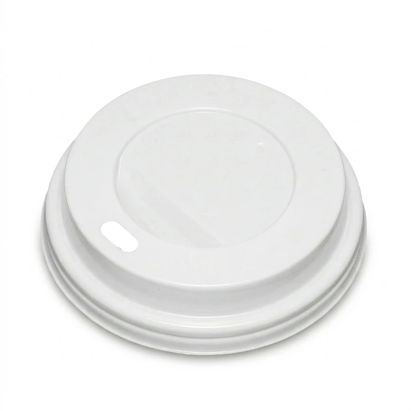 Trinkdeckel Kunststoff Ø90xH20mm für Kaffeebecher 100 Stk. ML110103-1 by Multiline color Svart