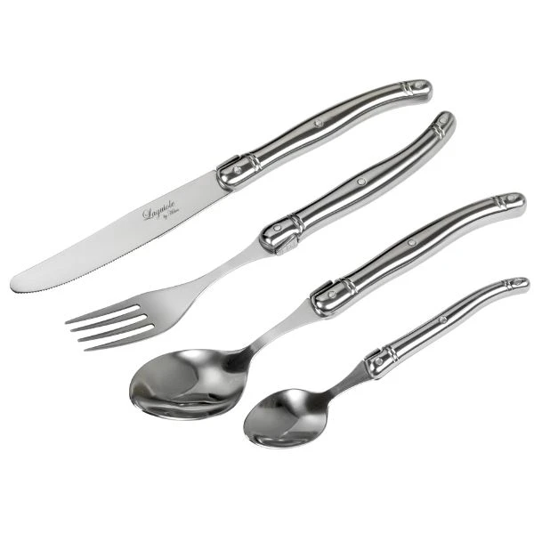 Laguiole By Hâws Besteckset 24-teilig Edelstahl 30-LG0145SS by Laguiole By Hâws color Svart