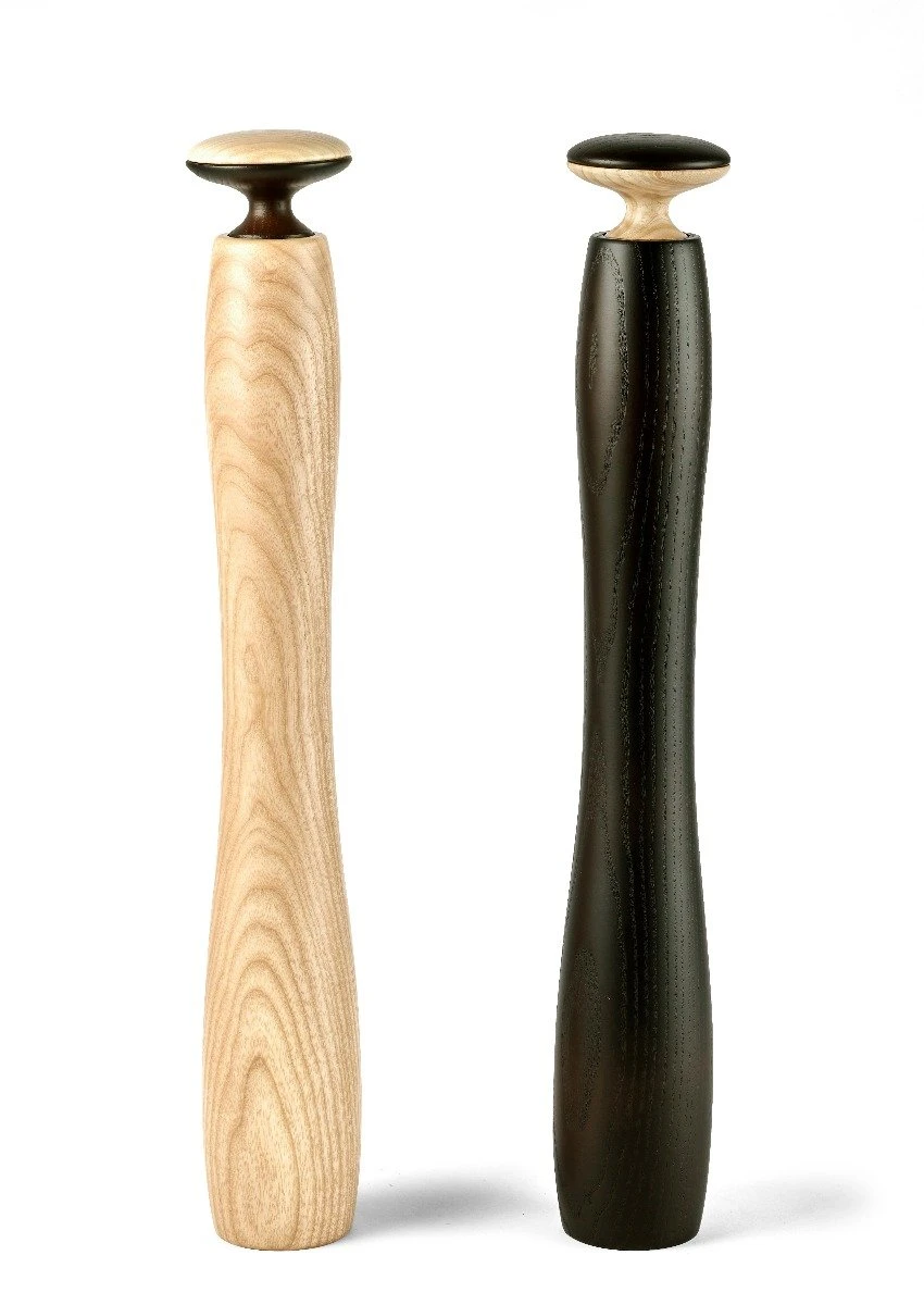 HERCULES Salz- und Pfeffermühle Helle Esche 50 cm LESPNXXL by Legnoart color Svart