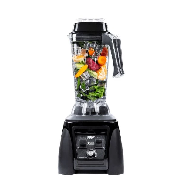 RAW Blender X6000 Standmixer 4.0HP 2.5L 2380W Schwarz RAWX6000.B by Raw Blende color Svart
