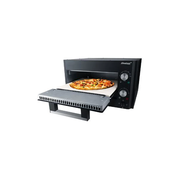Steba Power Pizzaofen Schwarz 1800W STPB1800 by Steba color Svart