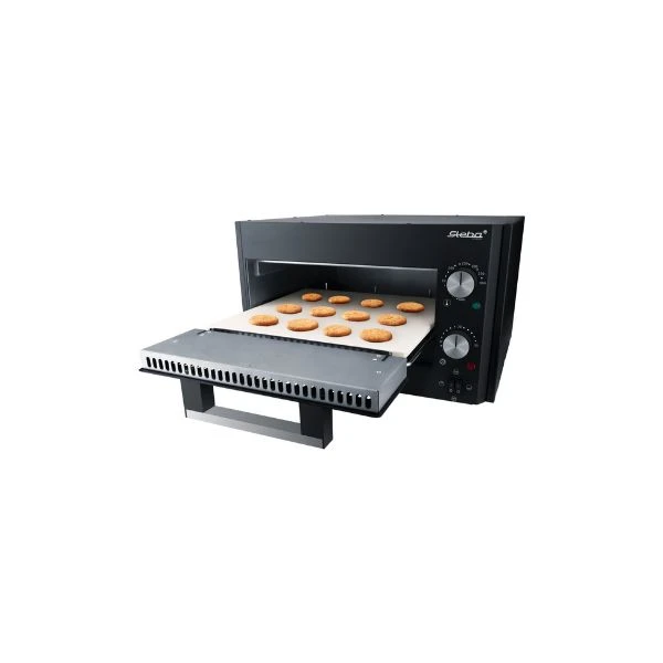 Steba Power Pizzaofen Schwarz 1800W STPB1800 by Steba color Svart