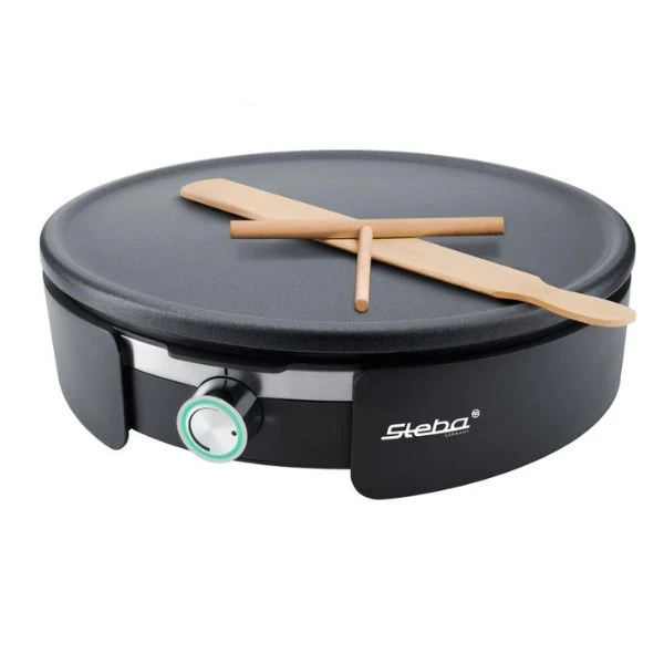 Steba Crepe Maker XXL 35 cm Edelstahl/Schwarz STCR36 by Steba color Svart