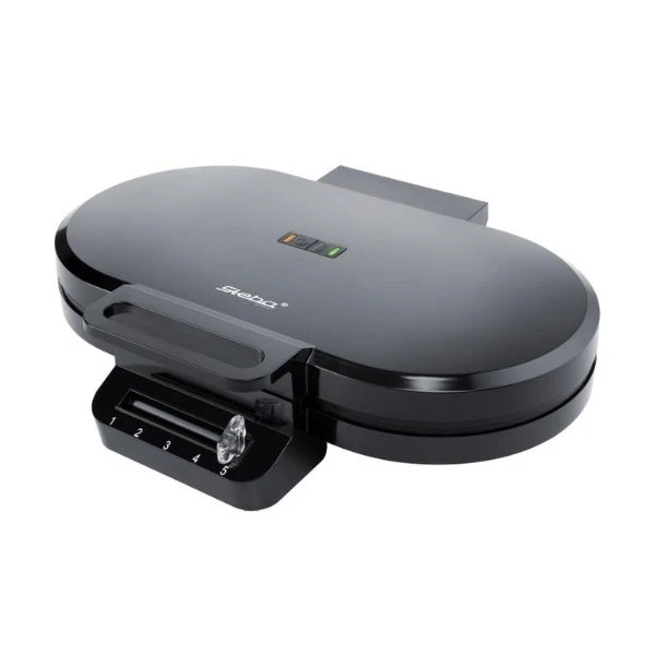 Steba Doppel-Waffeleisen 2 x Ø16,5 cm, 1400W STWE2 by Steba color Svart