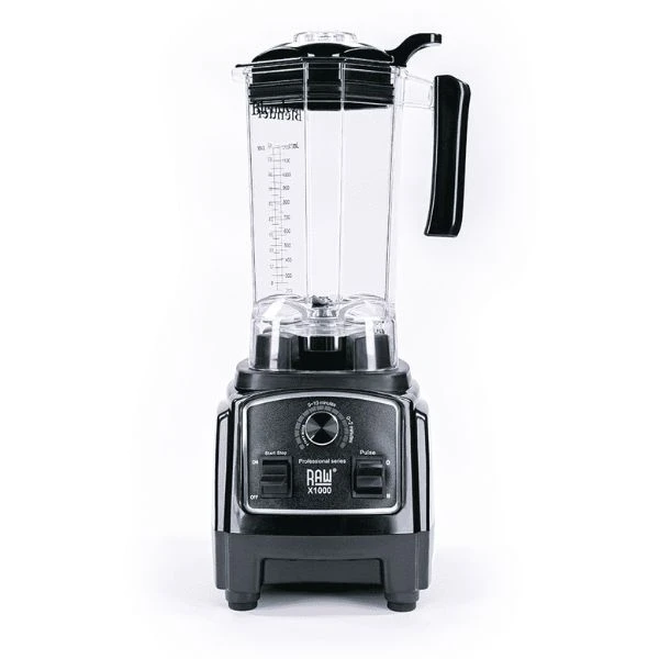 RAW Standmixer X1000 Schwarz 1,3 PS 1,2 L 1000W RAWX1000.B by Raw Blende color Svart
