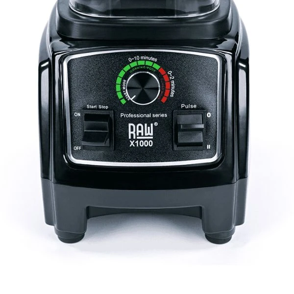RAW Standmixer X1000 Schwarz 1,3 PS 1,2 L 1000W RAWX1000.B by Raw Blende color Svart