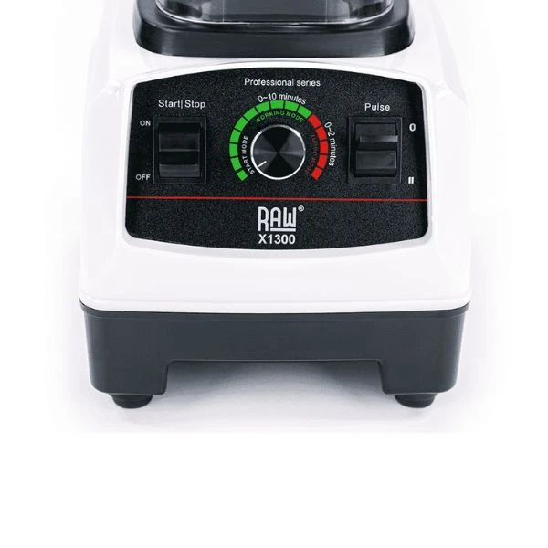 RAW Blender X 1300 Weiß 1.8PS 1.2L 1300W RAWX1300.W by Raw Blende color Svart