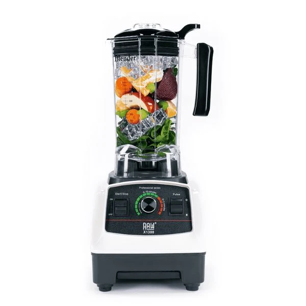 RAW Blender X 1300 Weiß 1.8PS 1.2L 1300W RAWX1300.W by Raw Blende color Svart